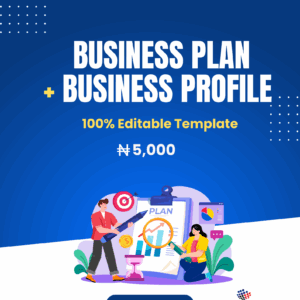 Business Plan + Business Profile  [100% Editable Template]